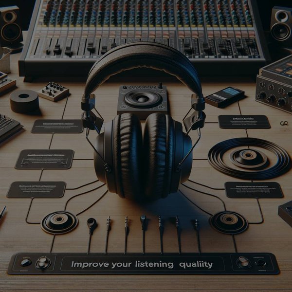 Comment améliorer la qualité d'écoute sur un casque de studio professionnel pour le mixage audio ?